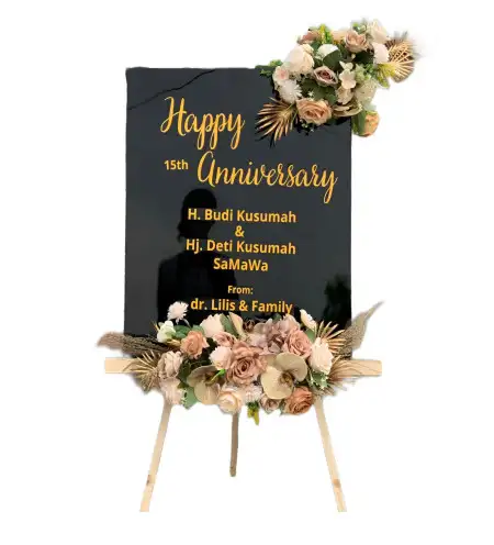 Papan Bunga Akrilik Kedunglerep